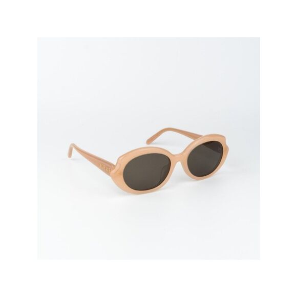 Loewe Women Sunglasses Nude Pink Brown Oval LW40147F 72E NEW AUTHENTIC main image 10